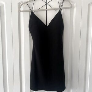 Black cocktail dress